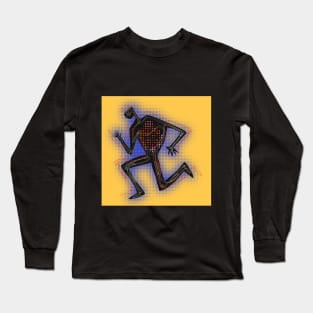 Sprinting Man Long Sleeve T-Shirt